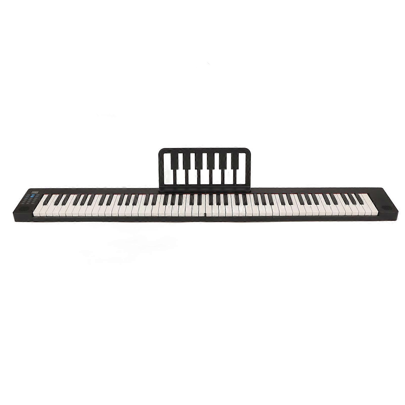Portable Folding Piano 88 Keys Full Size Bluetooth Electric Keyboard