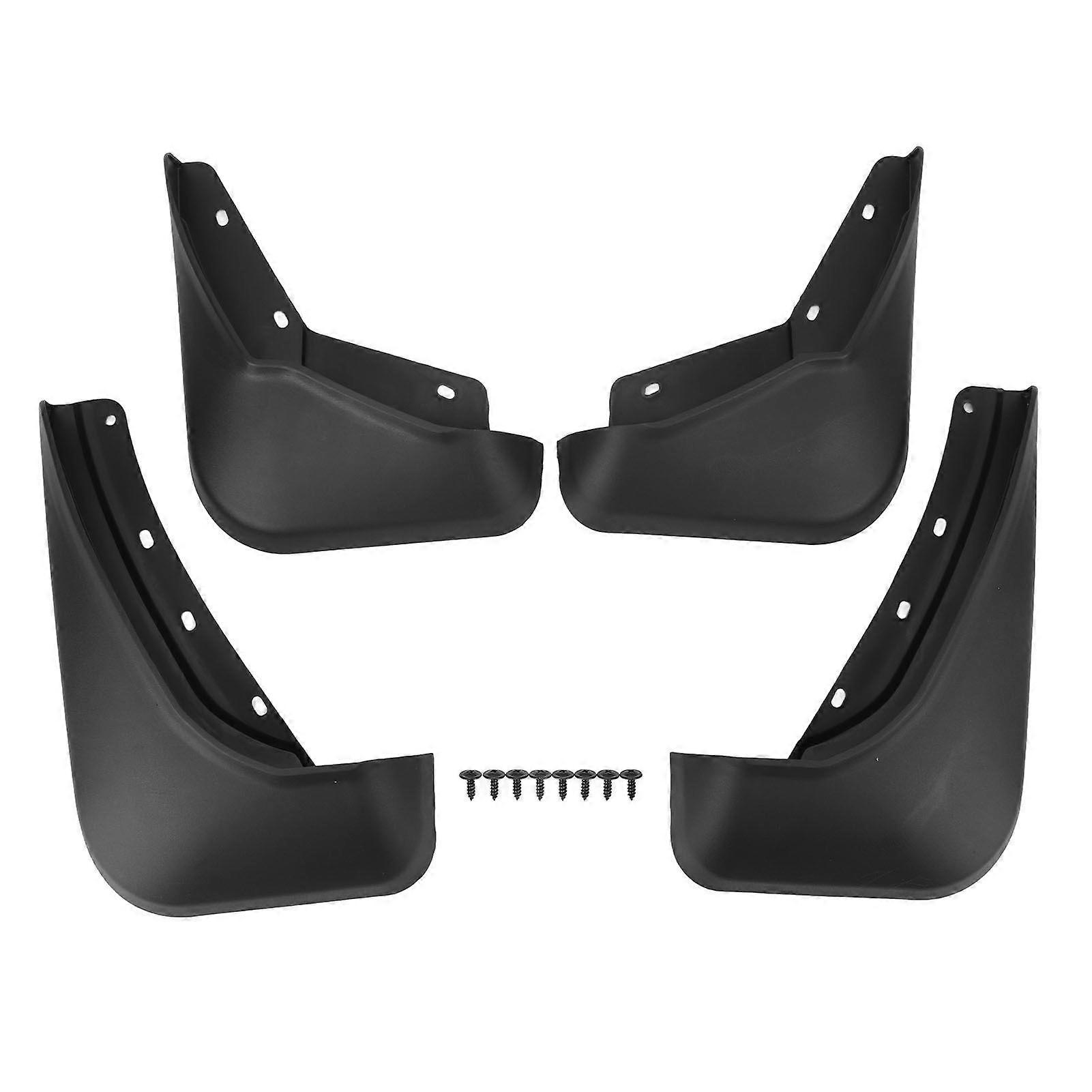 4Pcs Car Mud Flaps Front Rear Left Right Prevent Collision Black Splash Guard for XC60 2018 to 2023