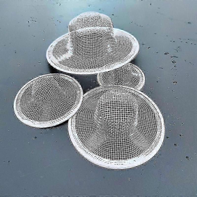 4 Pieces Stainless Steel Sink Strainer Grid Kitchen Sink