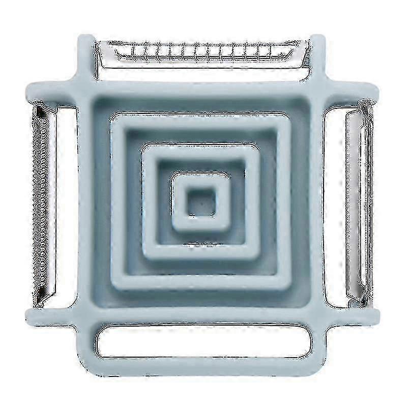 3 In 1 Multi-function Rotating Melon Peeling Peeler Grater Stainles...