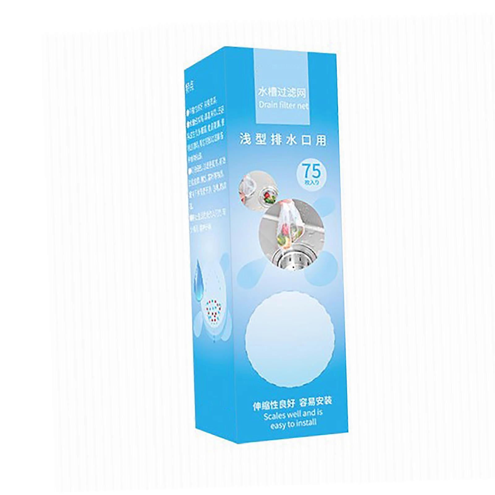 75PCS Drain Strainer Bags Mesh Filter for Sink & Pool Drains