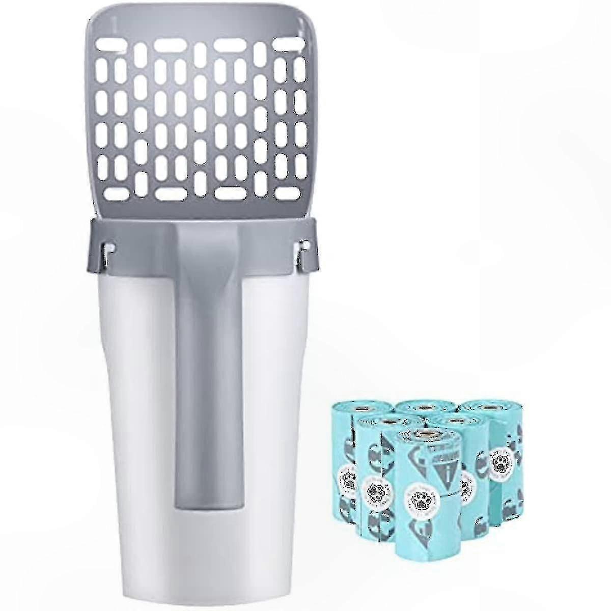 Waste Bag Compatible Cat Litter Scoop Tool