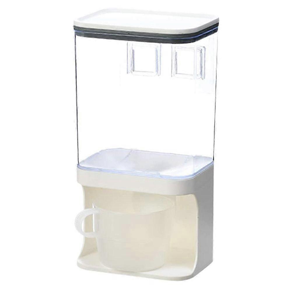 Wall-Mounted Dry Food Dispenser, Dispenser,Storage Container, for ,Rice Containers C