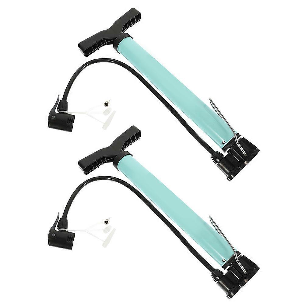Compact Portable Tire Pump For Cyclists Outdoor Activities High Efficiency Inflation 2Pcs