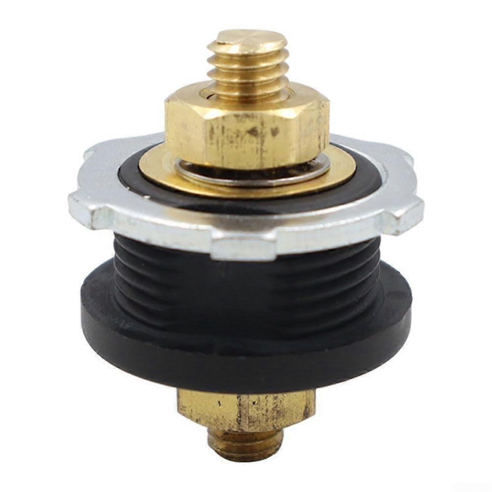 Remote Battery Power Connector Kit, 38Inch Brass Terminal, Black, Harsh Conditions Secure Installation