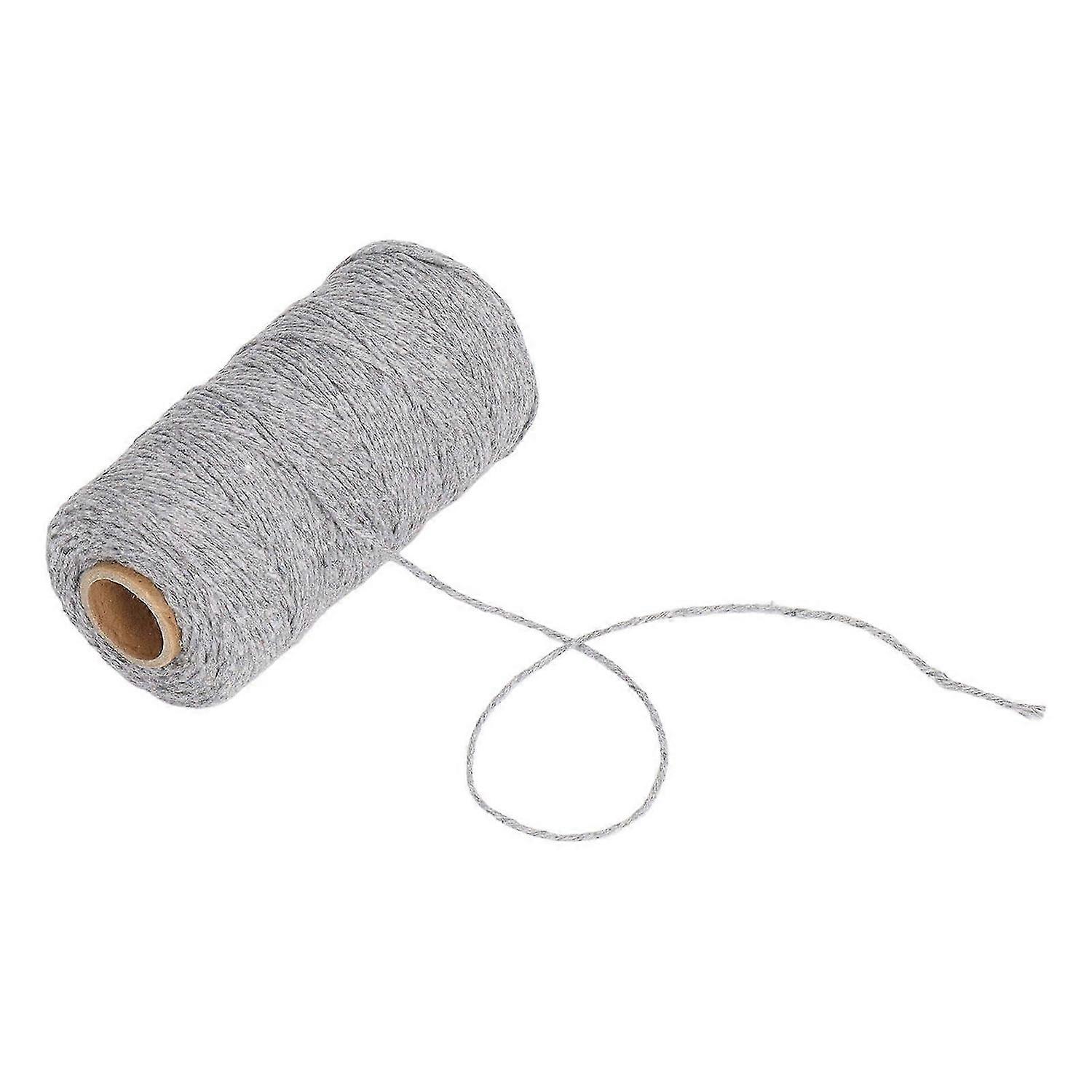 2025 Latest Model Macrame Cord 2mm Soft Thick Odorless Recycled Cotton