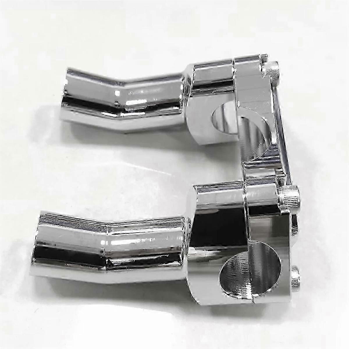 3-1/2 Inch Pullback Handlebar Risers & Top Clamp Kit for Dyna Softail Fat Boy