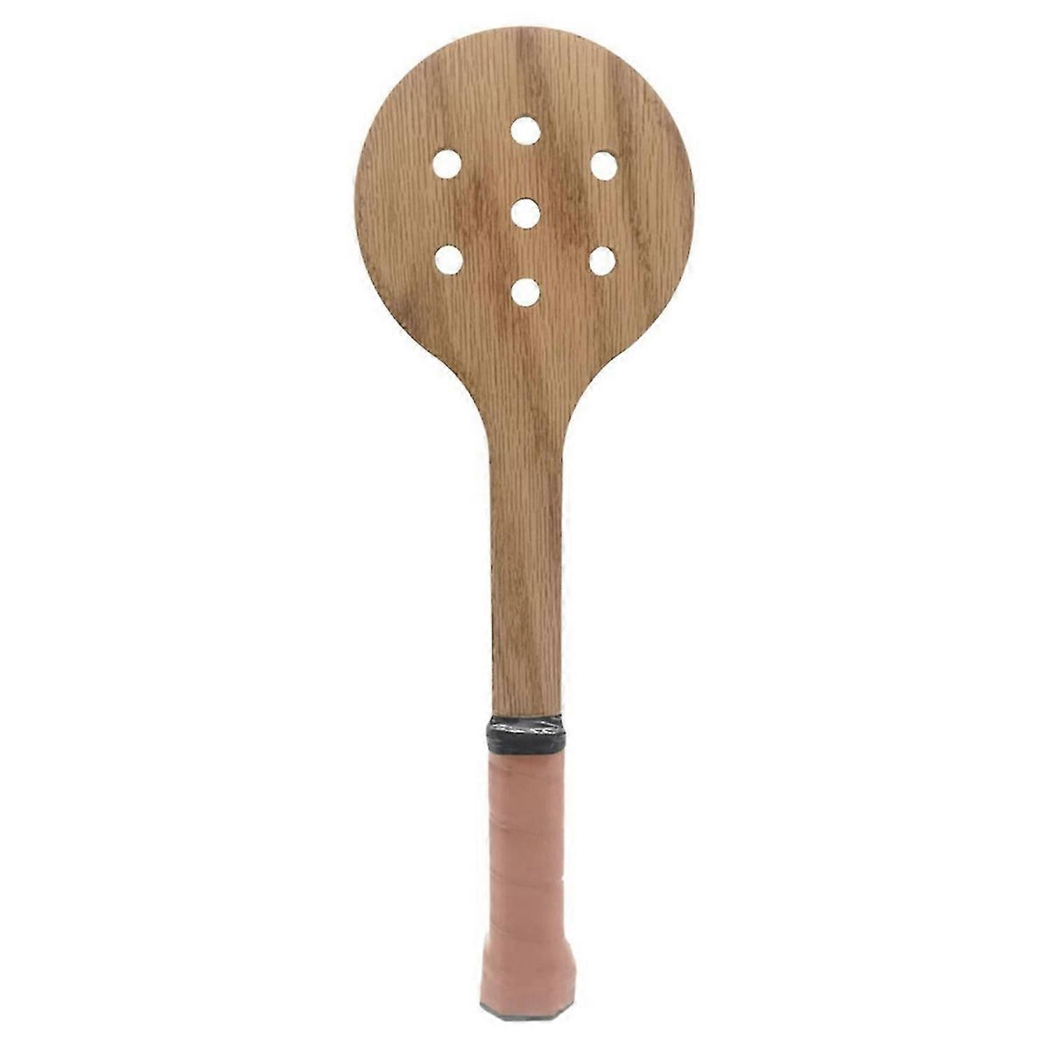 Functional wooden racket pointer tennis spoon trainer swing practice