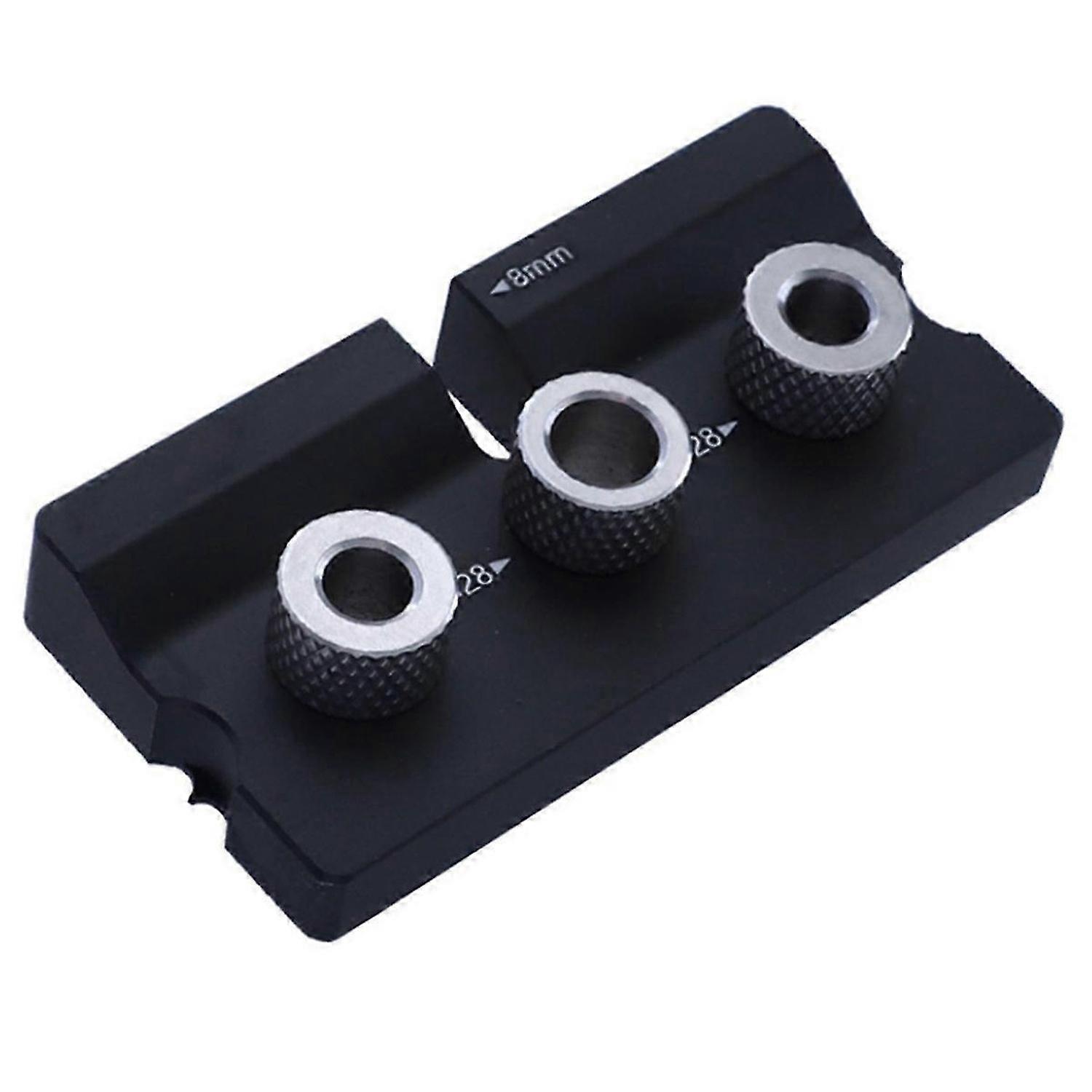 Woodworking Punch Locator Log Positioning Block Woodworking Tools Furniture Hole Opener Positioning