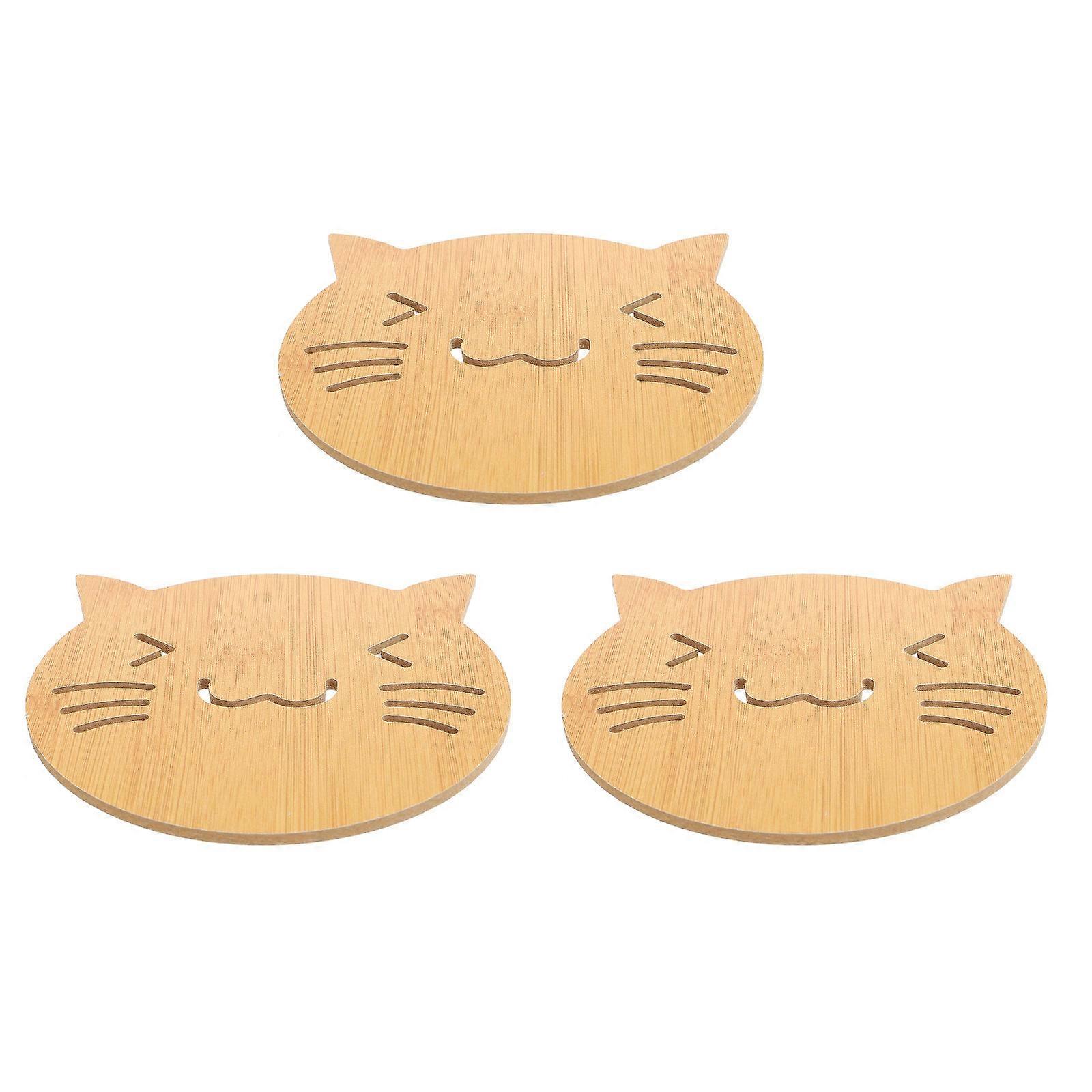 Cup Mats Tableware Mat for Protection Use 6Pcs Non-Slip Heat Resistant Coasters