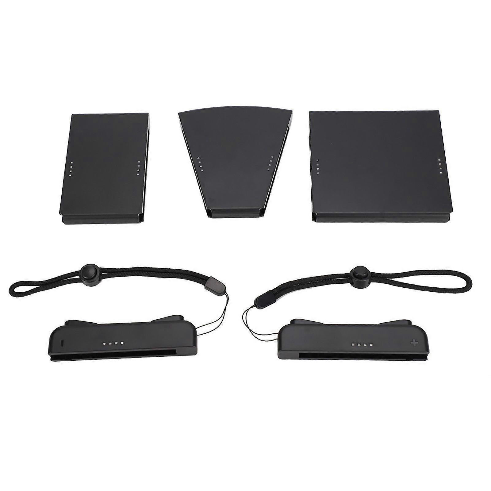 5 Pcs ABS 5-in 1 Connector Pack Left Right Hand Grip Case for NS Switch Joy Con Controller