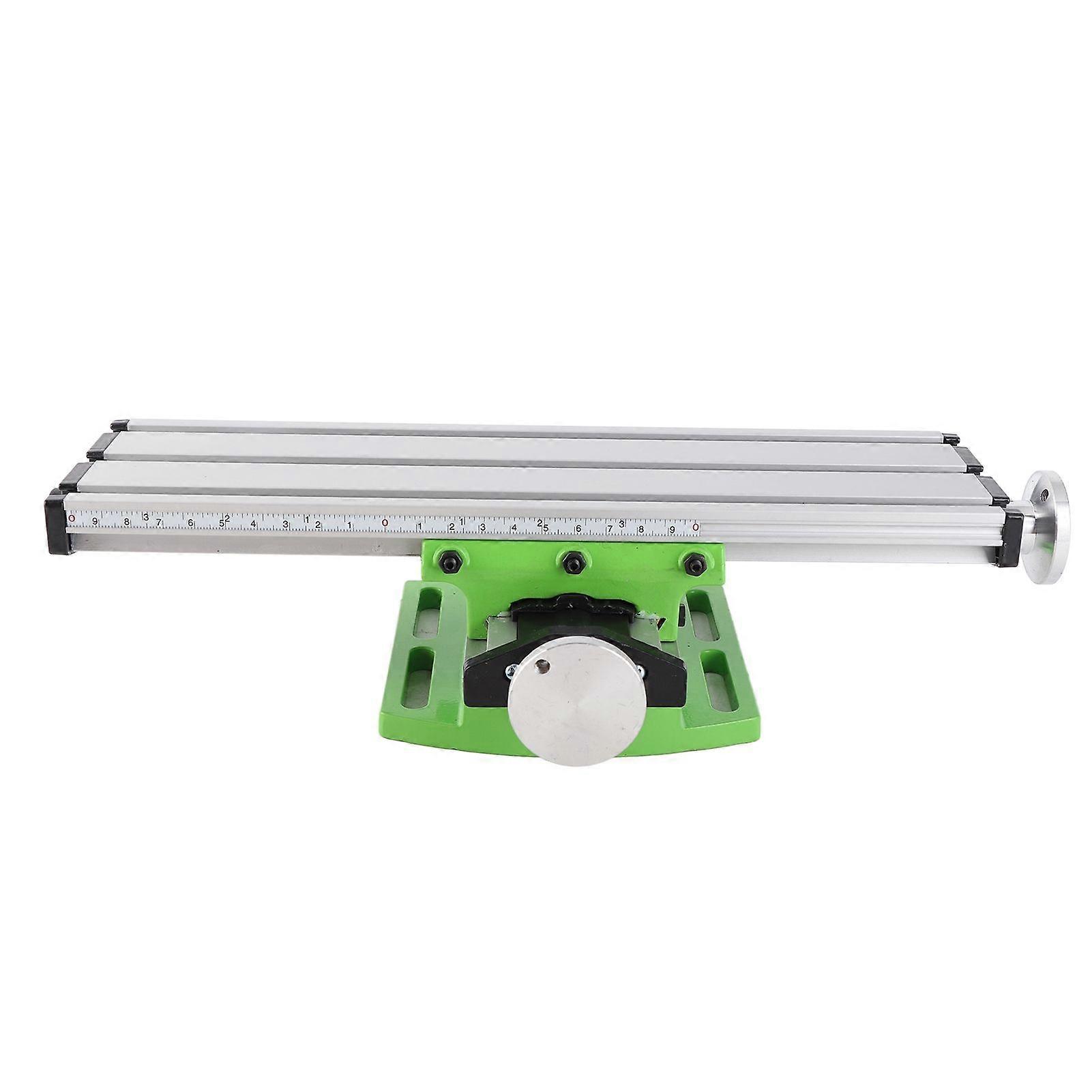 Milling Machine Work Bench Multifunctional Precise Hardware Fixture Adjustment Working Table for Mini Drill and Drill Bracket