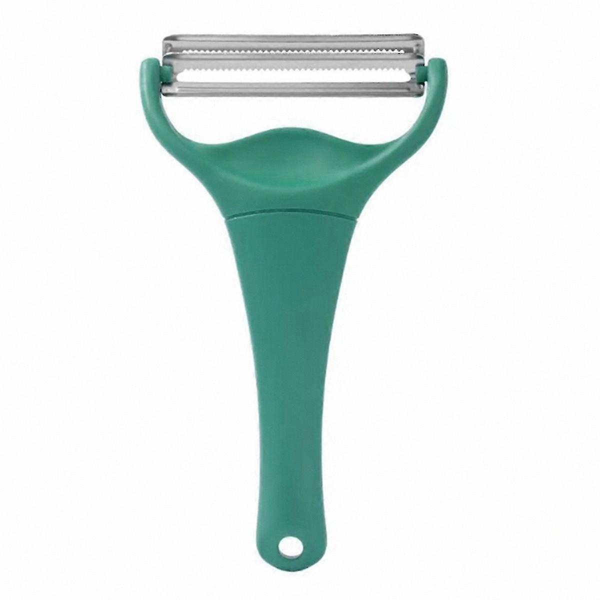 2-in-1 Vegetable Slicer and Peeler Tool with Dual Blades for Cabbage, Potato, and More