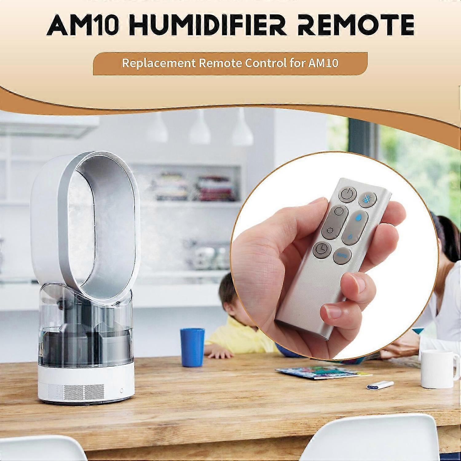 Replacement Remote Control for AM10 Humidifier Fan Air Purifier Fan Silver