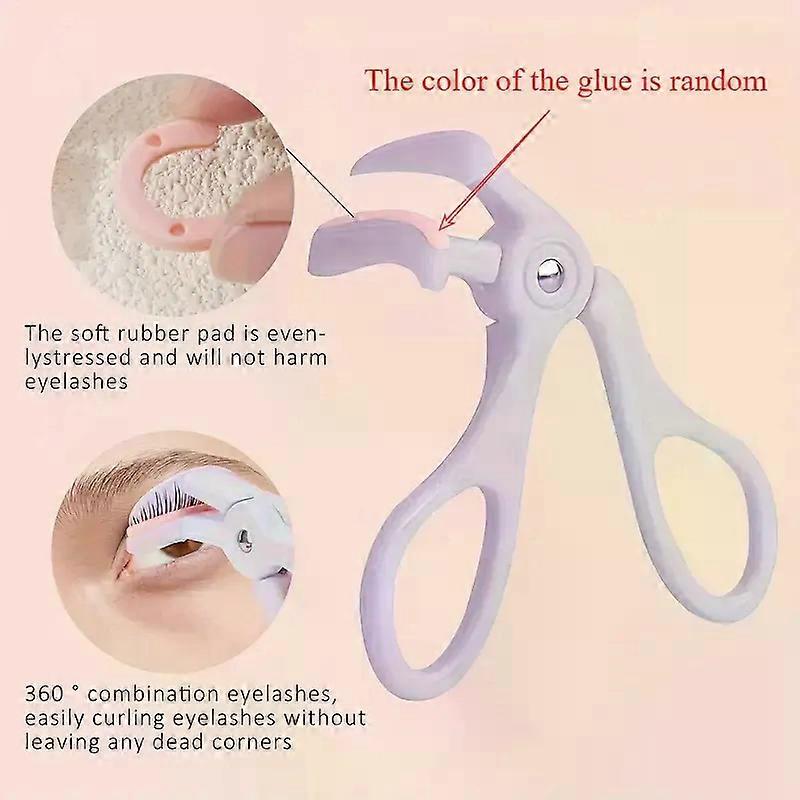 1PC portable local eyelash curler long-lasting natural styling wide-angle local eyelash curler