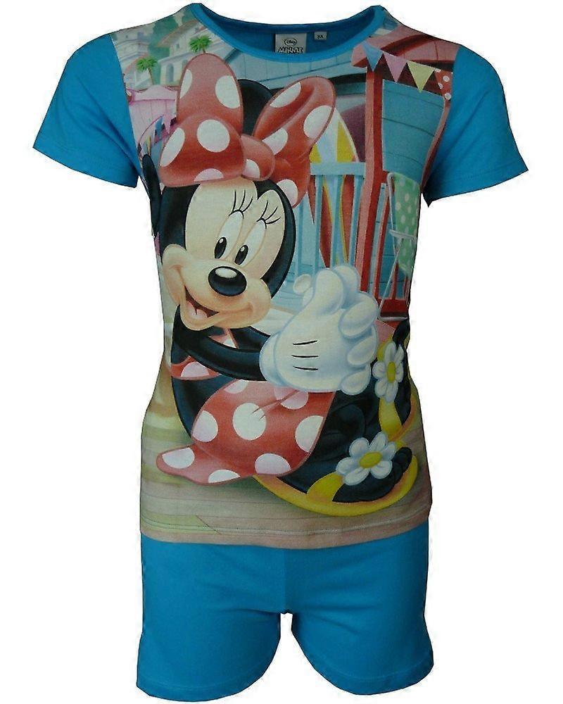 Disney Minnie Mouse Mädchen Kurzarm Pyjama Set