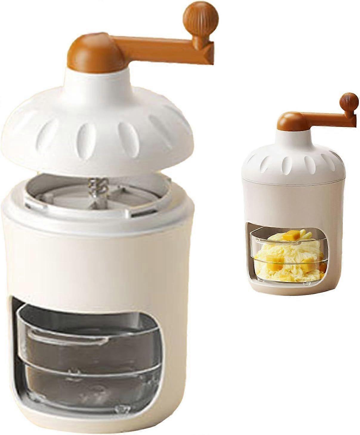 Portable Hand Ice Shaver Snow Cone Machine