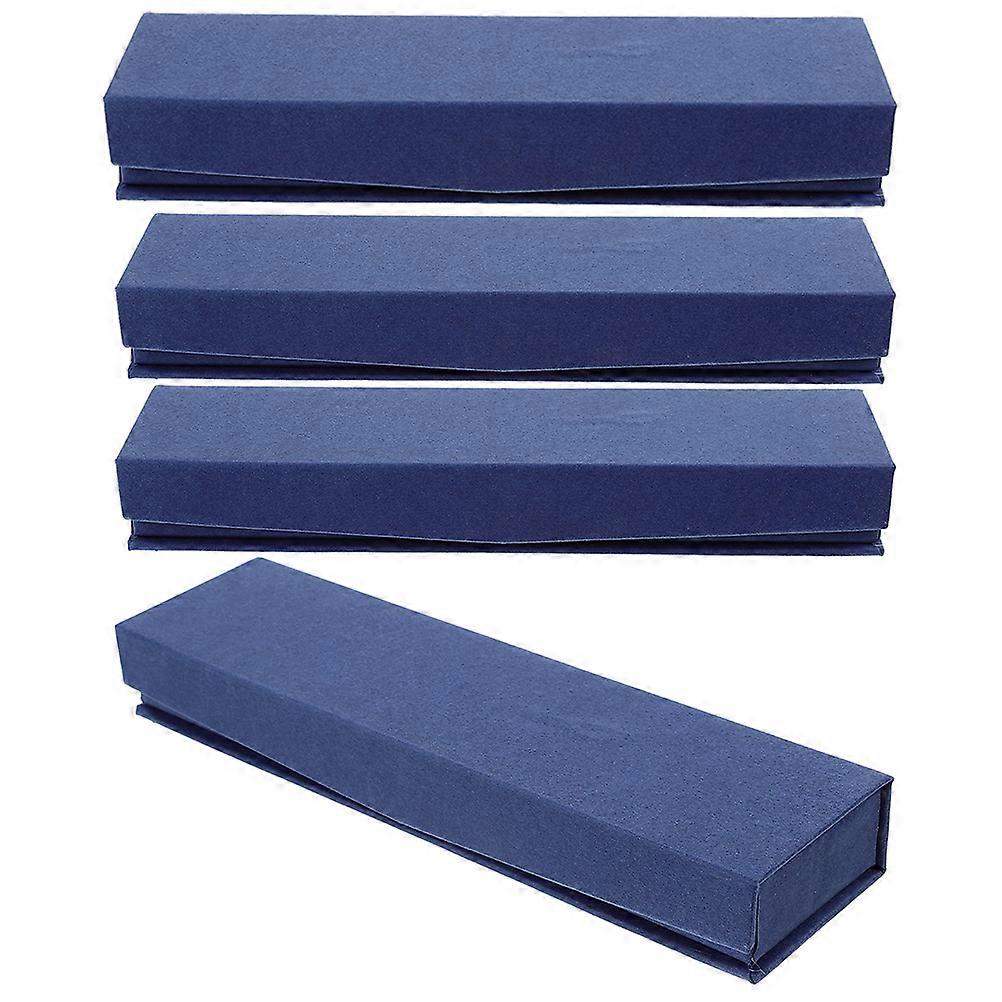 Cloth PP Pen Case Blue for Empty Pen Organizer 20Pcs Gift Boxes
