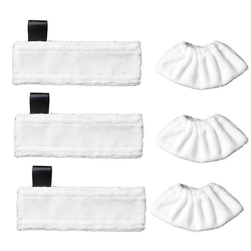 3Pcs Mop Cloths 3 Mop Covers Compatible with SC2 SC3 SC4 SC5 Cleaners