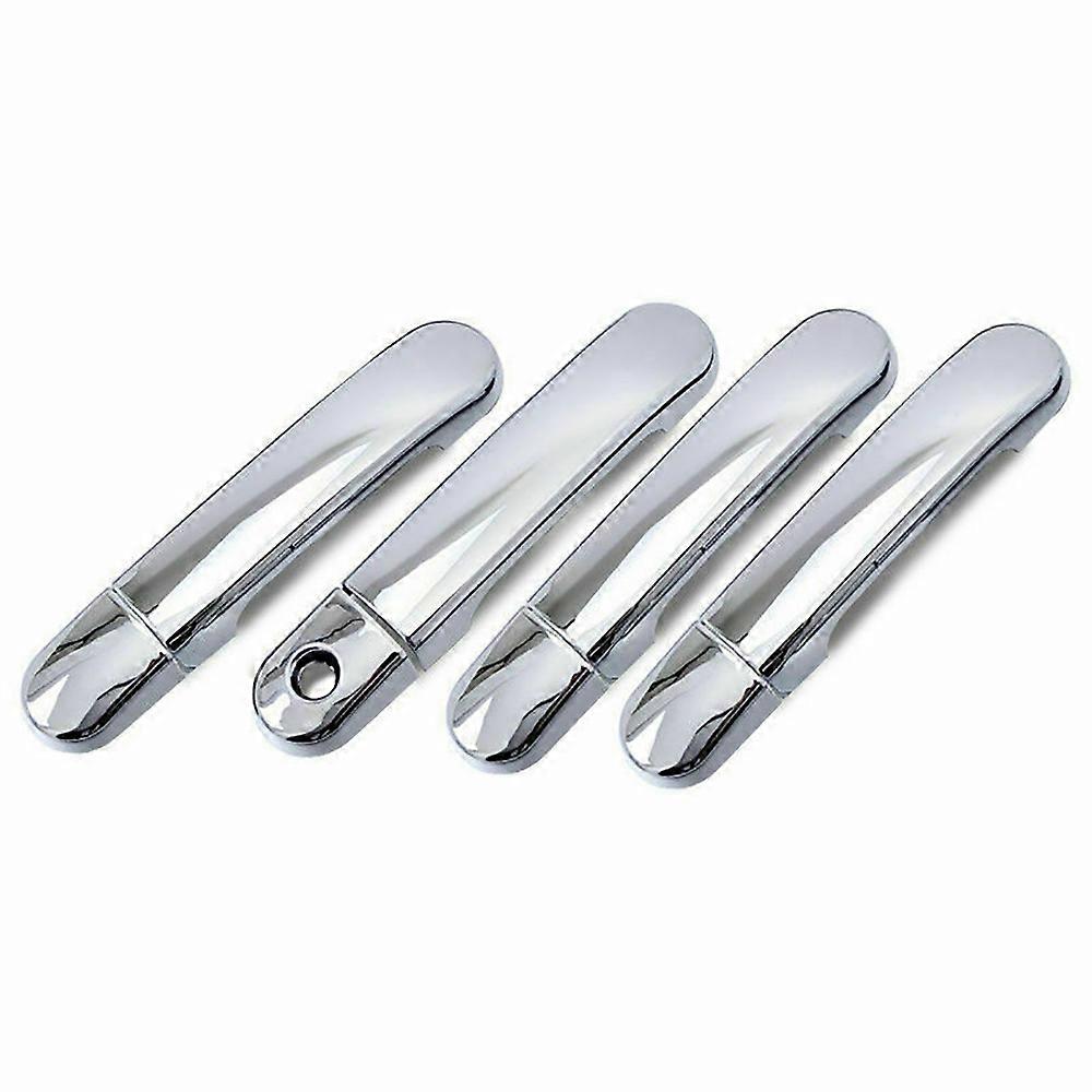 8Pcs/Set Chrome Door Handle Cover Trim for Nissan Versa Tiida Latio 2007-12 LIVINA 2009-13 Car Styling