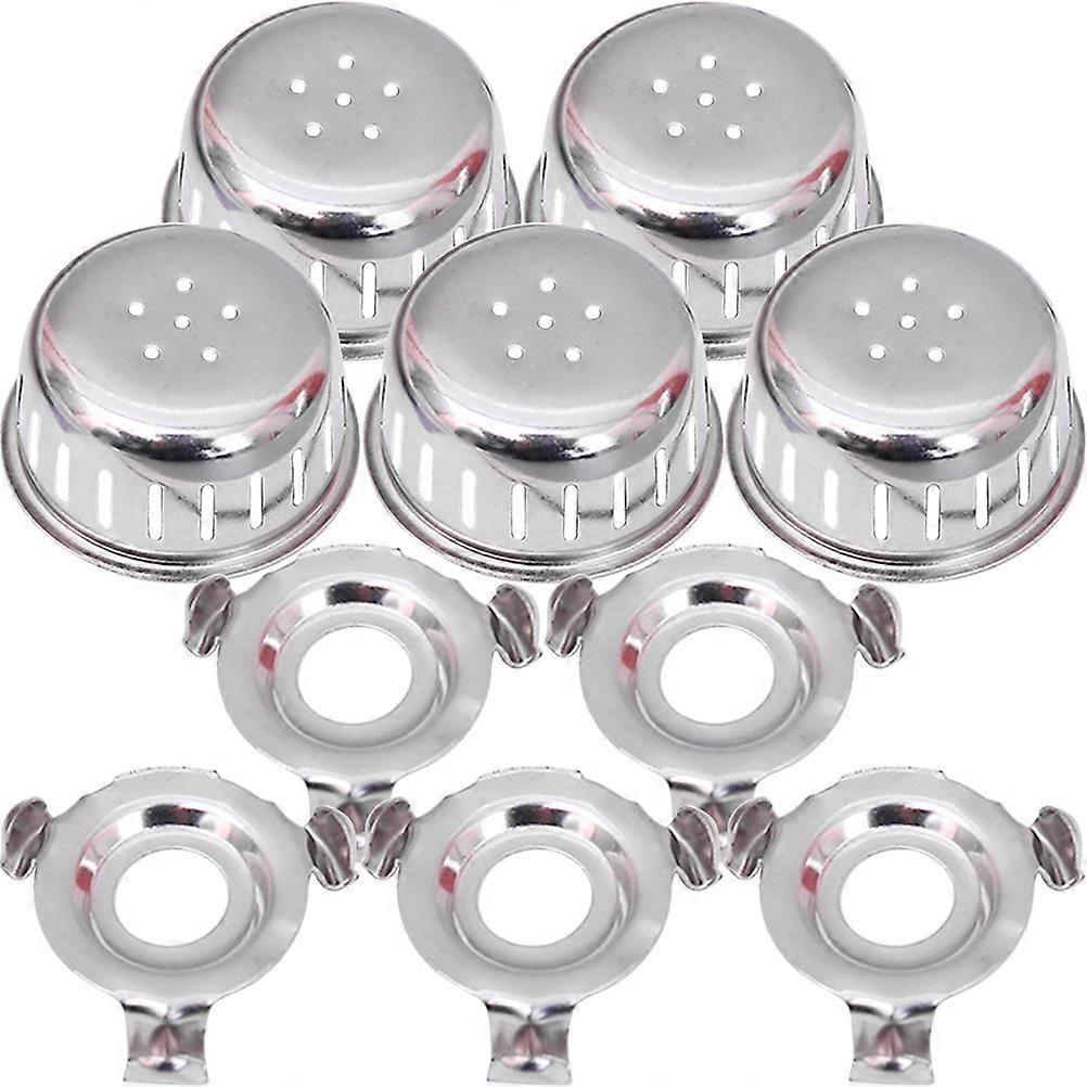 30 Sets Replacement Parts For Pressure Cooker Including Anti-clogging Covers And Bracket Kit 1.2x1.2x1.8in Silver Ideal For Cooking