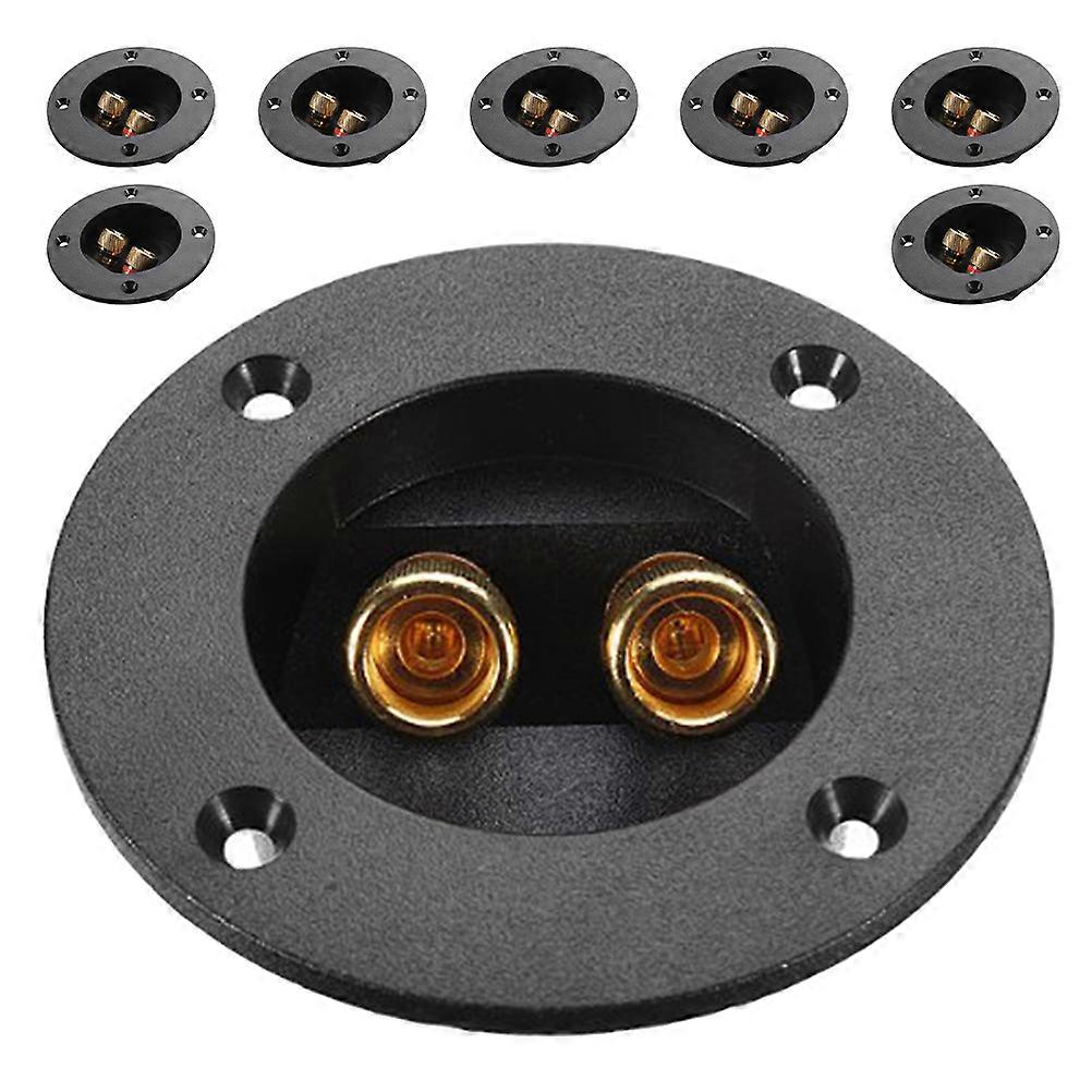 Round Speaker Box Terminal Cup 32Pcs Support Binding Post For Home Audio Projects