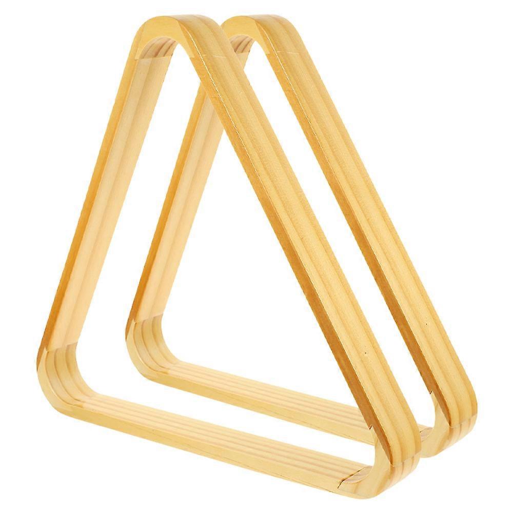 Billiard Ball Rack Wooden Triangle for Billiard Essential 8Pcs Pool Table