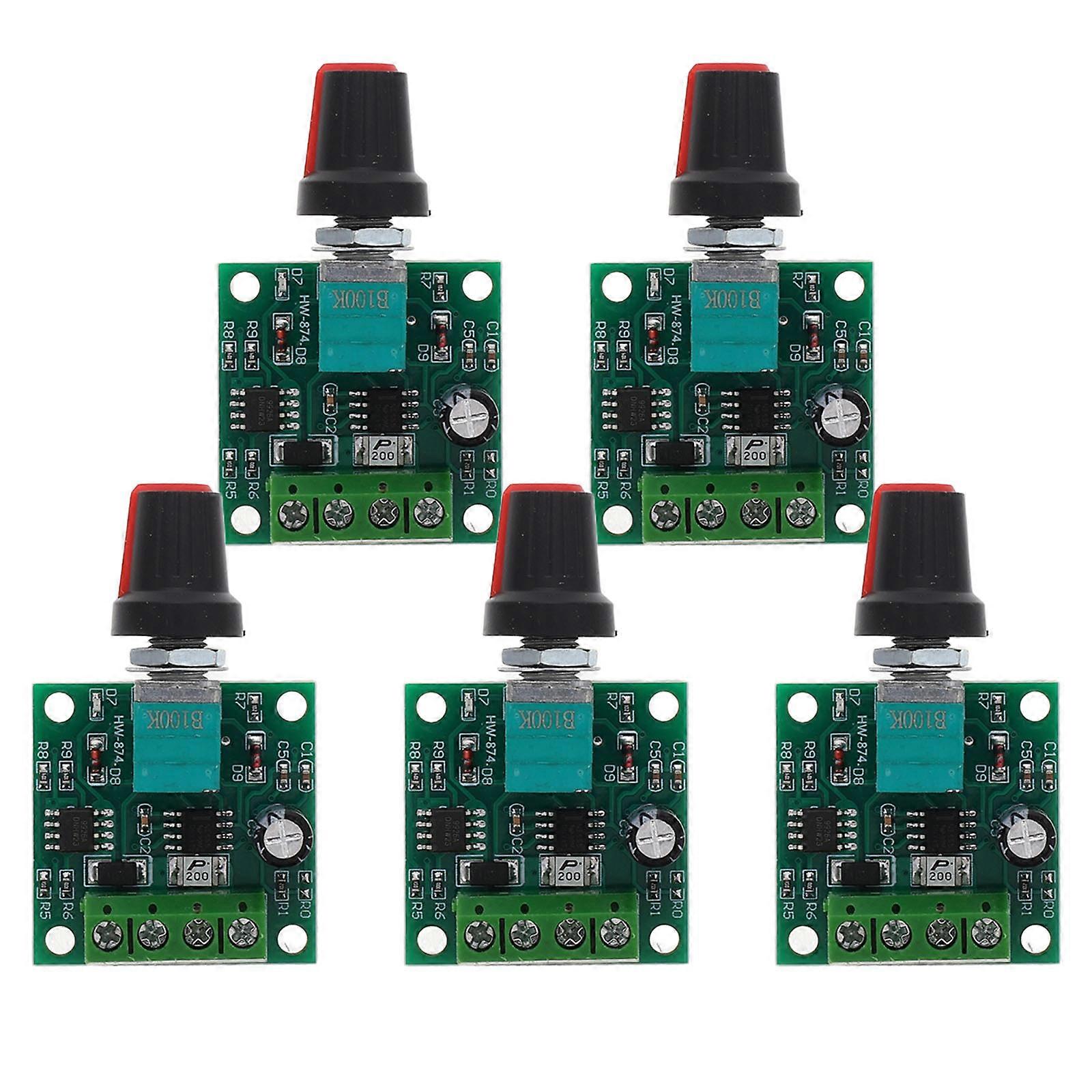 Adjustable Pwm Motor Speed Controller Switch for Dc Motor 15Pcs Precise Speed Control