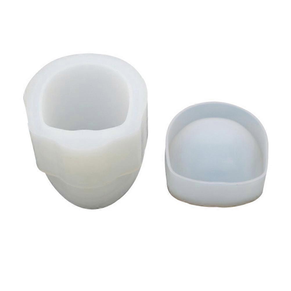 Silicone DIY Skull Storage Box Mold for Craft Making Tools 3Sets