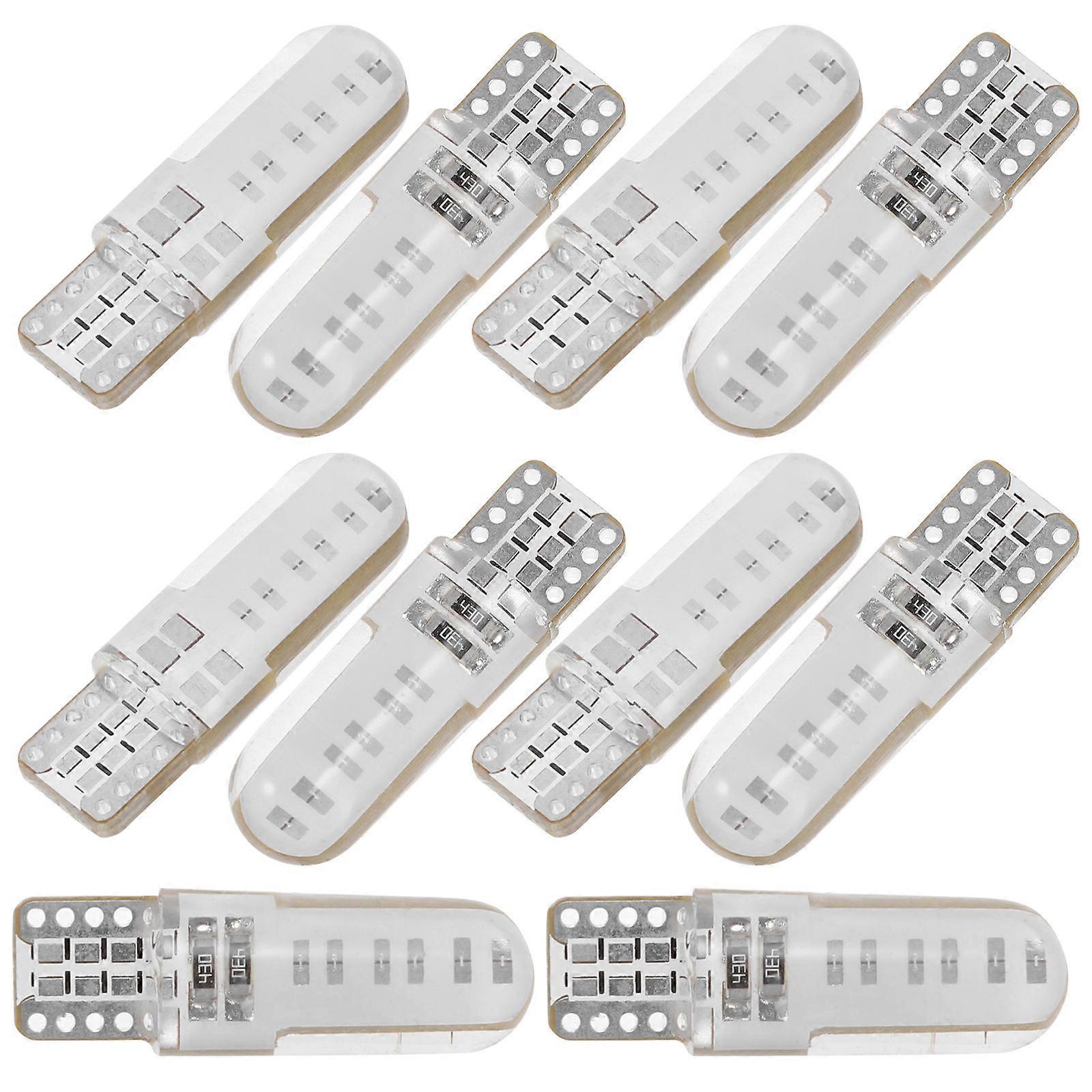 Light Small Lamp for Automobile 10Pcs Silicone Light