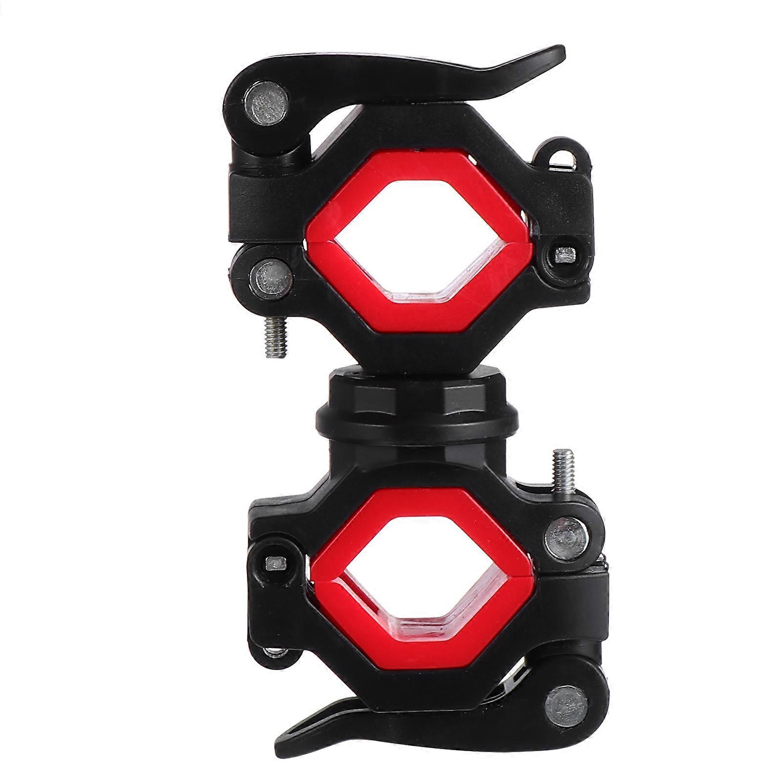 Bike Front Lamp Holder with Bracket for Bike Flashlight 2Sets