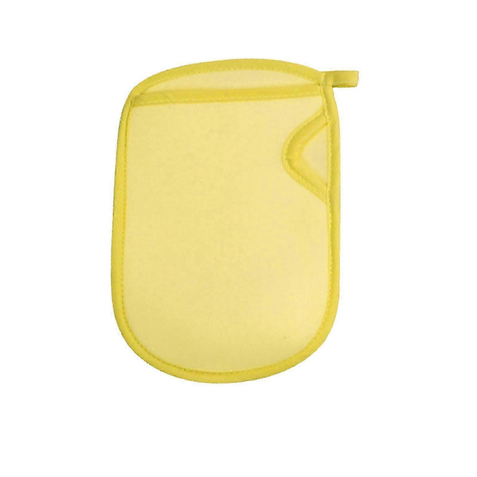 2pcs luva de banho esfoliante super macia, luva de banho esfoliante para o bebê, luva esfoliante dupla face para o corpo indolor para a pele