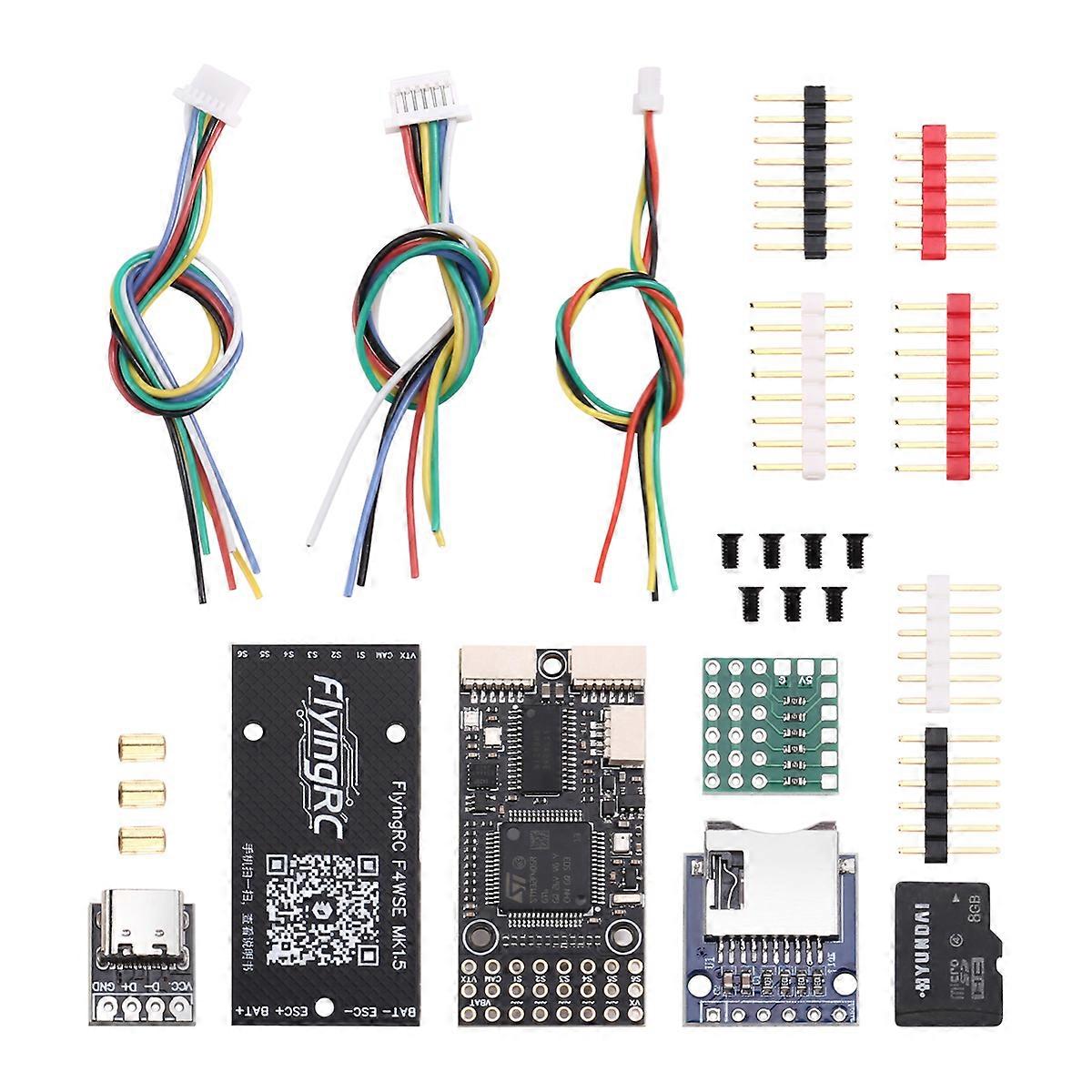 F4WSE MK1.5 Flight Controller Fixed Wing FC 2-6S Support Analog/Digital VTX /INAV Firmware for RC FP