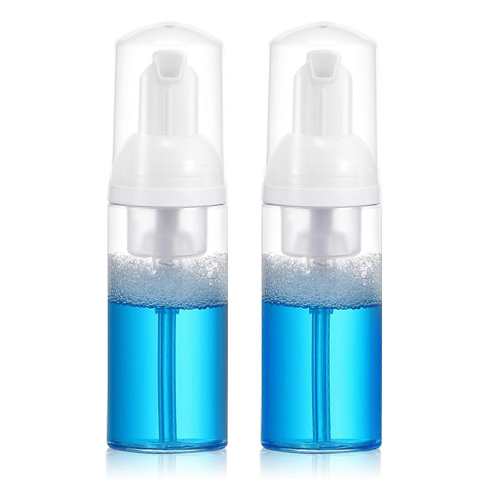 Foaming Soap Bottle Beaupretty for Storage 2Pcs Durable Transparent Bottles