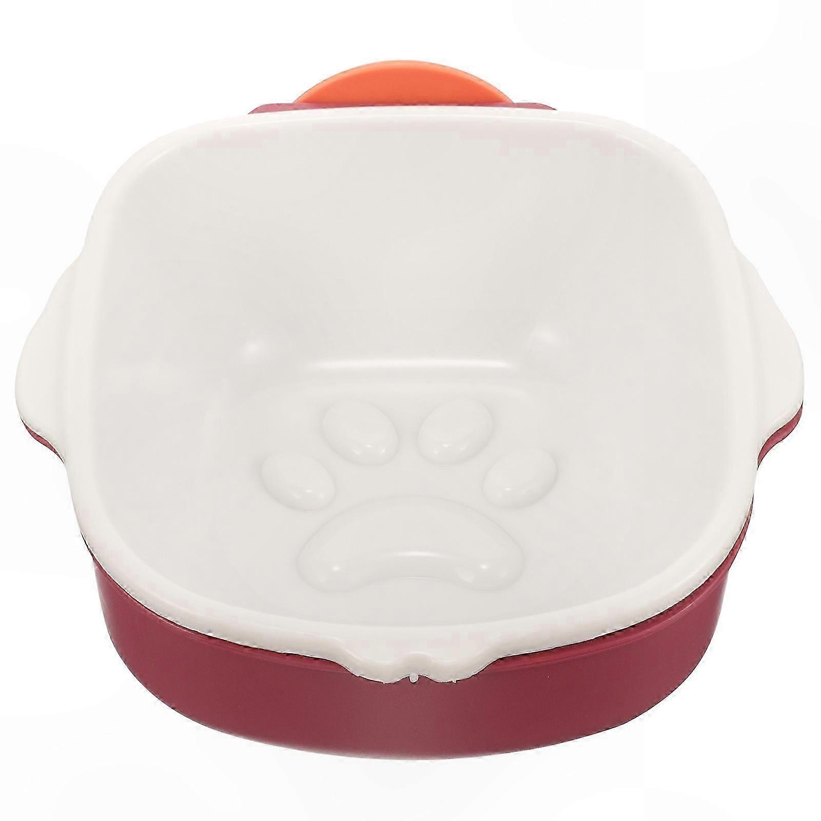 Adjustable Elevated Pet Feeding Station with Removable Bowls for Food and Water