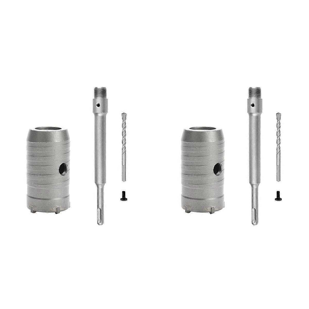 SDS Plus Hammer Drills Wall Hole Saw Drill Bit Set Cutter Tools,40mm