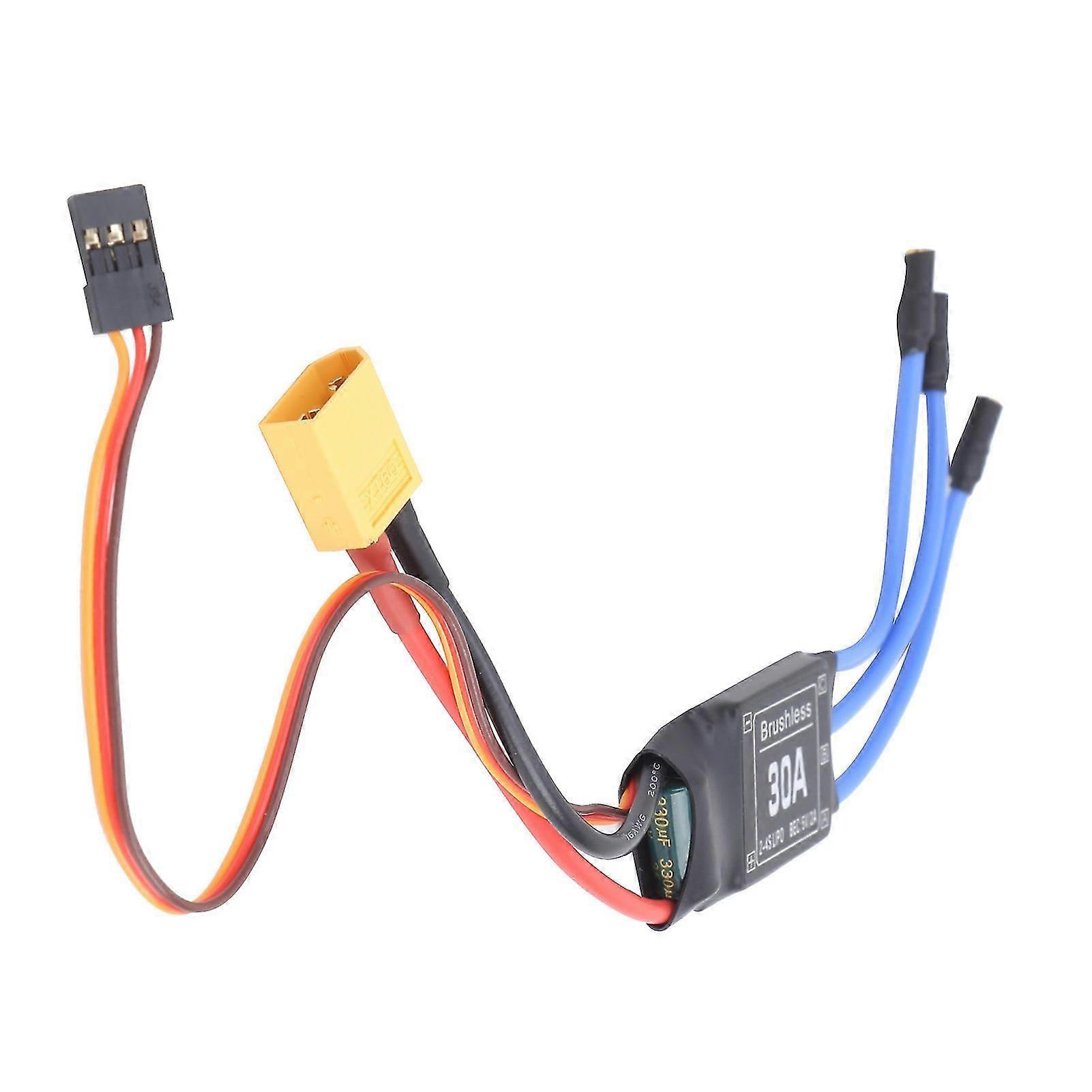 30A Brushless ESC XT60 Electronic Speed Controller for RC Remote Control Drone Helicopter FPV