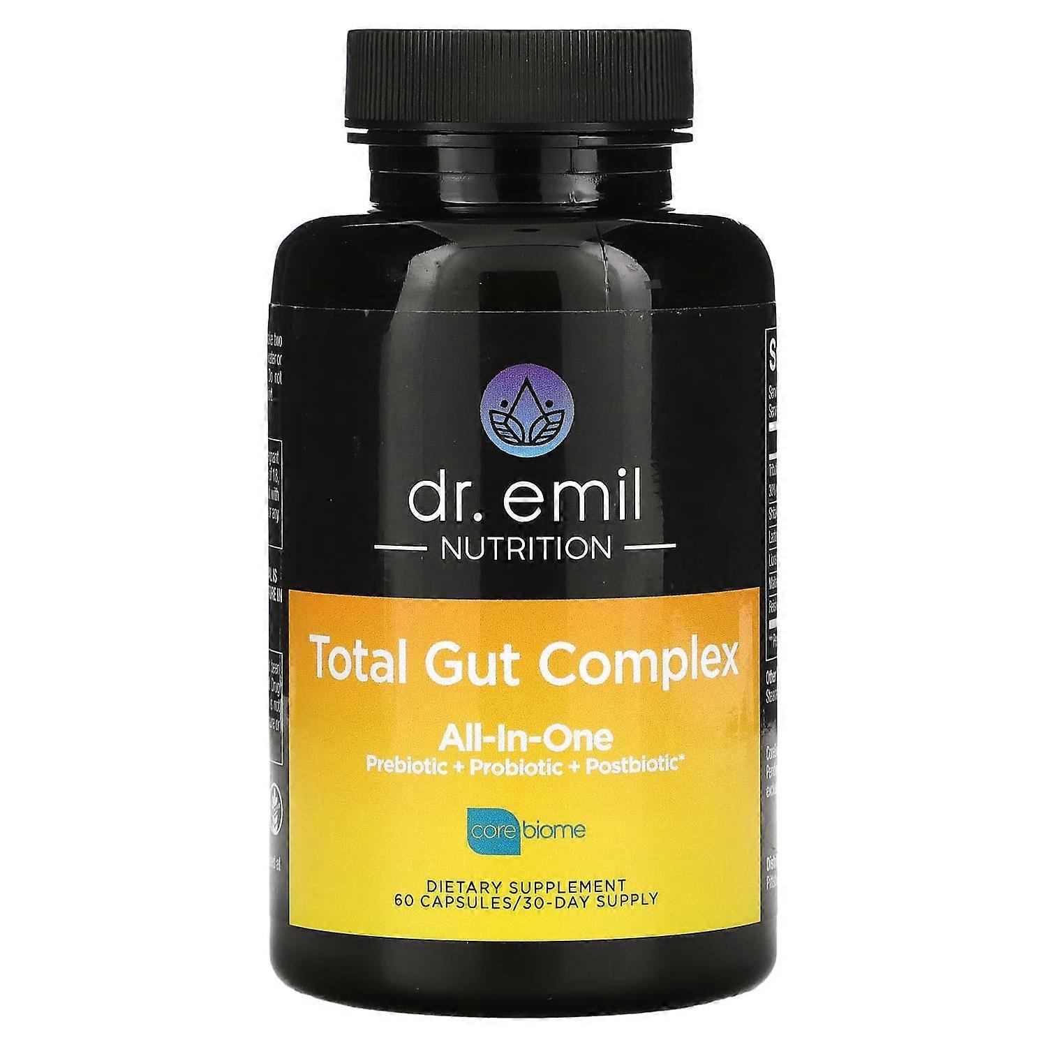 Dr Emil Nutrition, Total Gut Complex, 60 Capsules