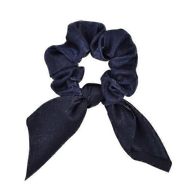 Chiffon bowknot elástico faixas de cabelo para mulheres
