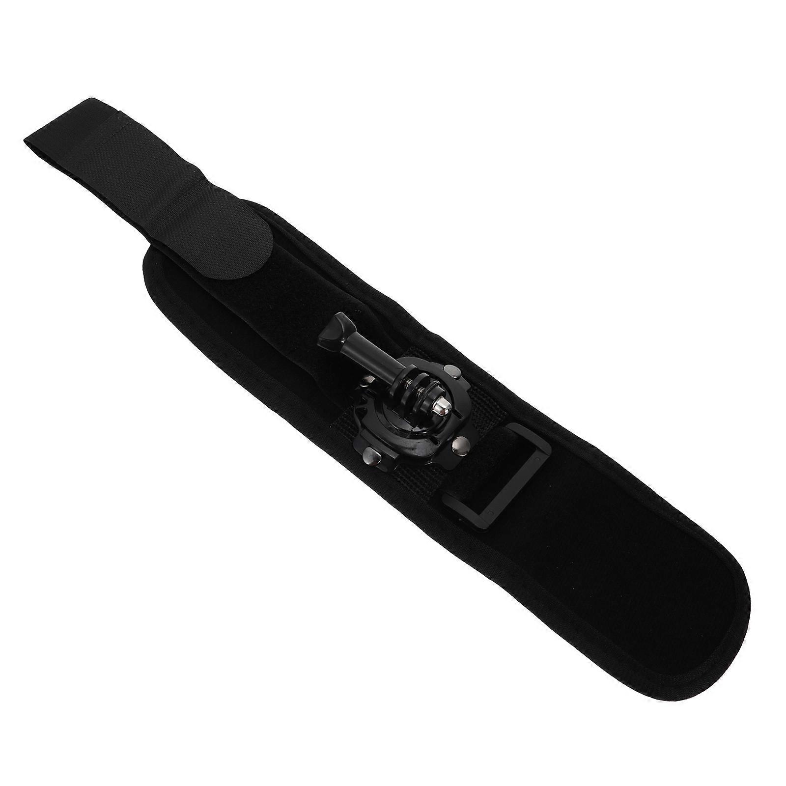 Action Camera Accessory 360 Degree Rotation Mount Strap Suitable For Diving And Climbing Black 1Pack