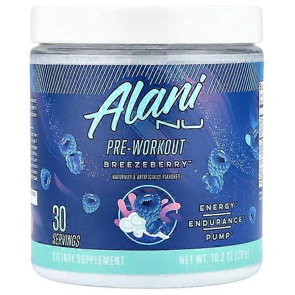 Alani Nu, Pre-Workout, BreezeBerryÃÂÃÂ¢ÃÂÃÂÃÂÃÂ¢, 10.2 oz (291 g)