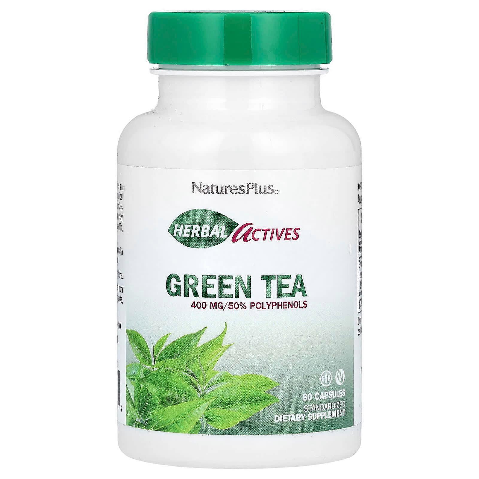 Herbal Actives, Green Tea, 400 mg, 60 Capsules