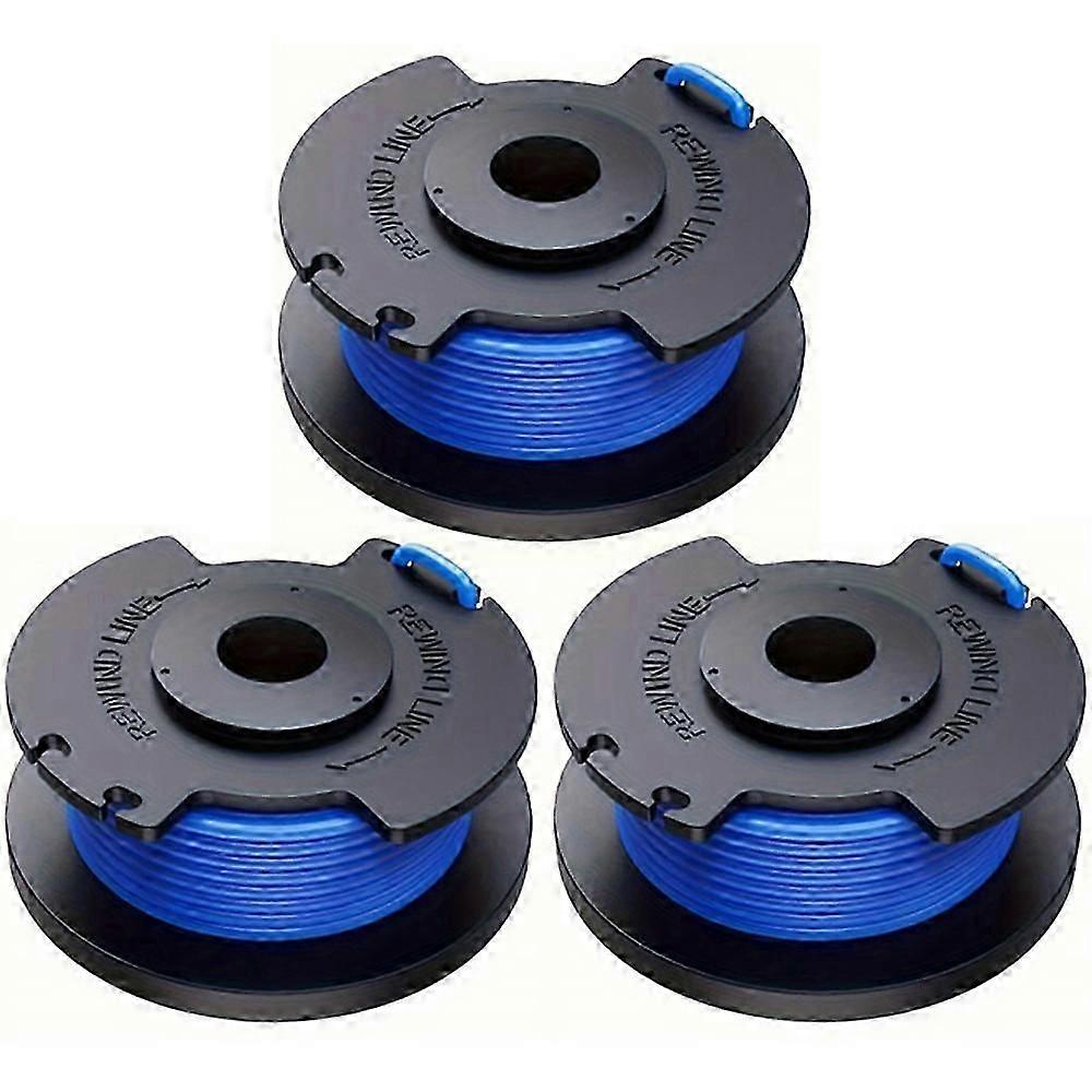 TKdaddy 3Pcs for Ryobi 18V / 24V / 40V Lawn Mower Replacement Line Spools, AC14RL3Aq