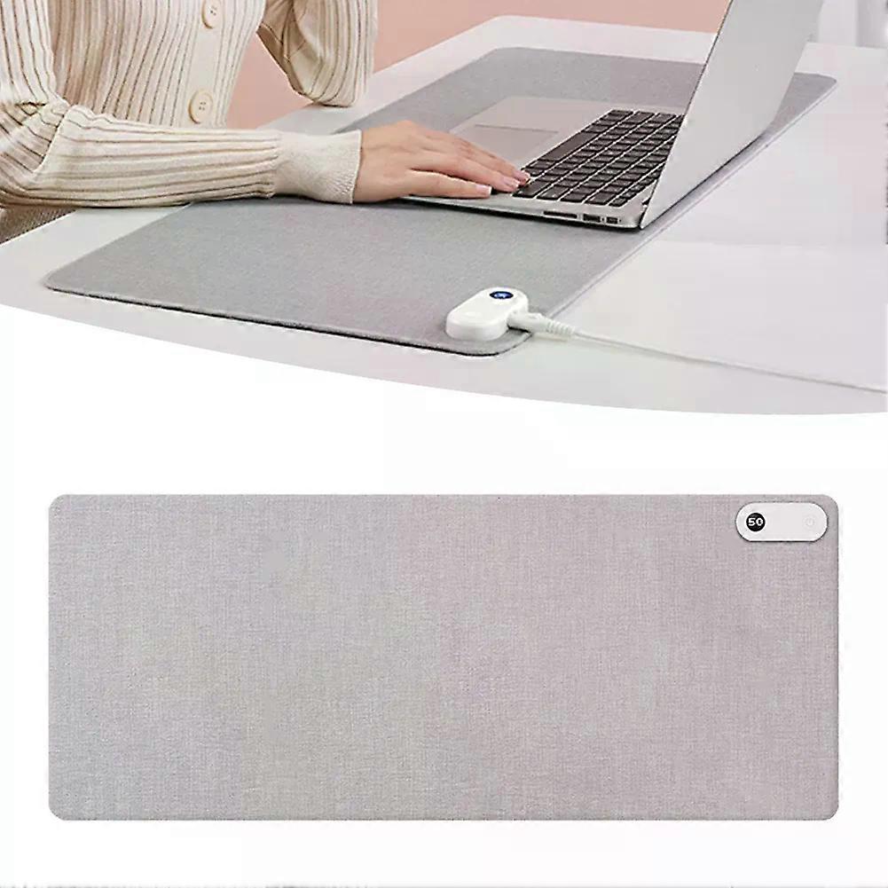 Heating Mouse Pad With Digital Display Quick Heating Waterproof Mouse Mat For PC Notebook Laptops