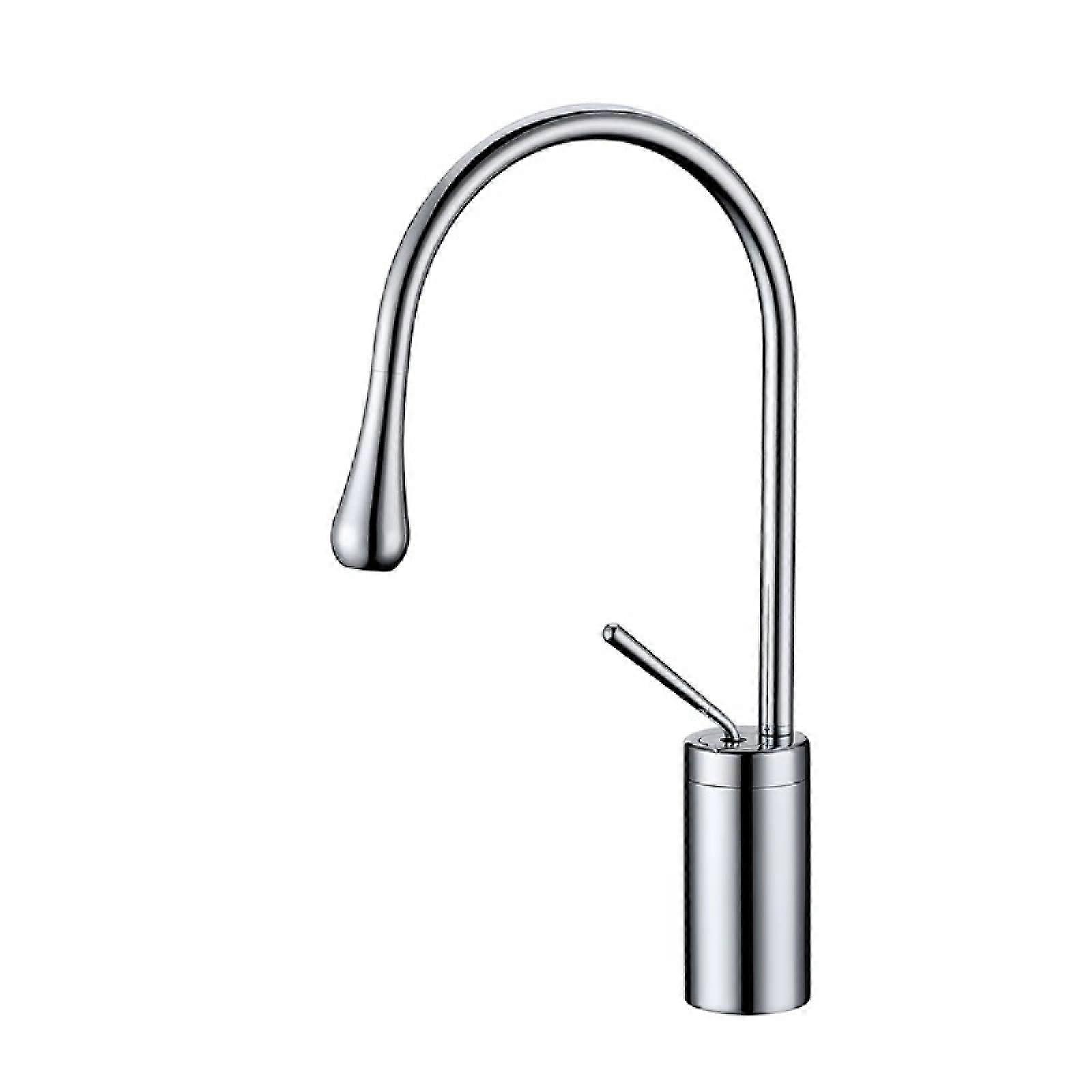 Black Basin Faucet  Mount Drip Faucet With 60cm Inlet Pipe