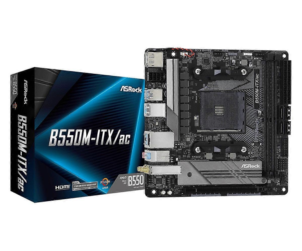 Asrock B550m-itx/ac Socket Am4 Mini Itx Amd  B550