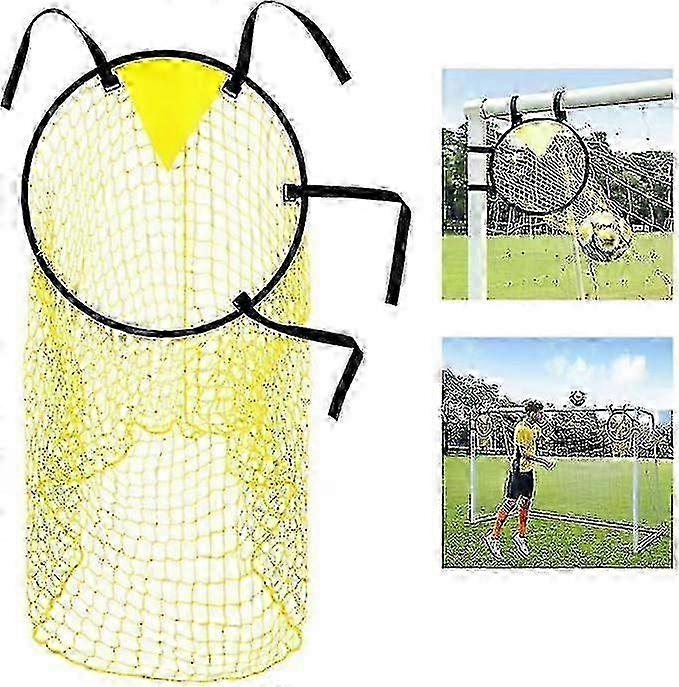 Portable Goal Net for Top Bins: Target Training, Quarterback & Soccer Practice