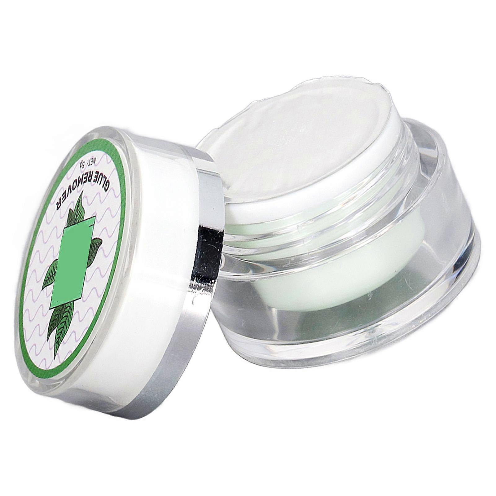 מסיר ריסים מסיר ריסים מתמוסס במהירות דבק גירוי נמוך ג'ל מסיר ריסים דבק לעור רגיש 5 גרם ירוק בהיר 