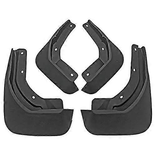 Car Mud Flaps 4Piece Front And Rear Mud Guards Splash Guards Wheel Protection Fender
