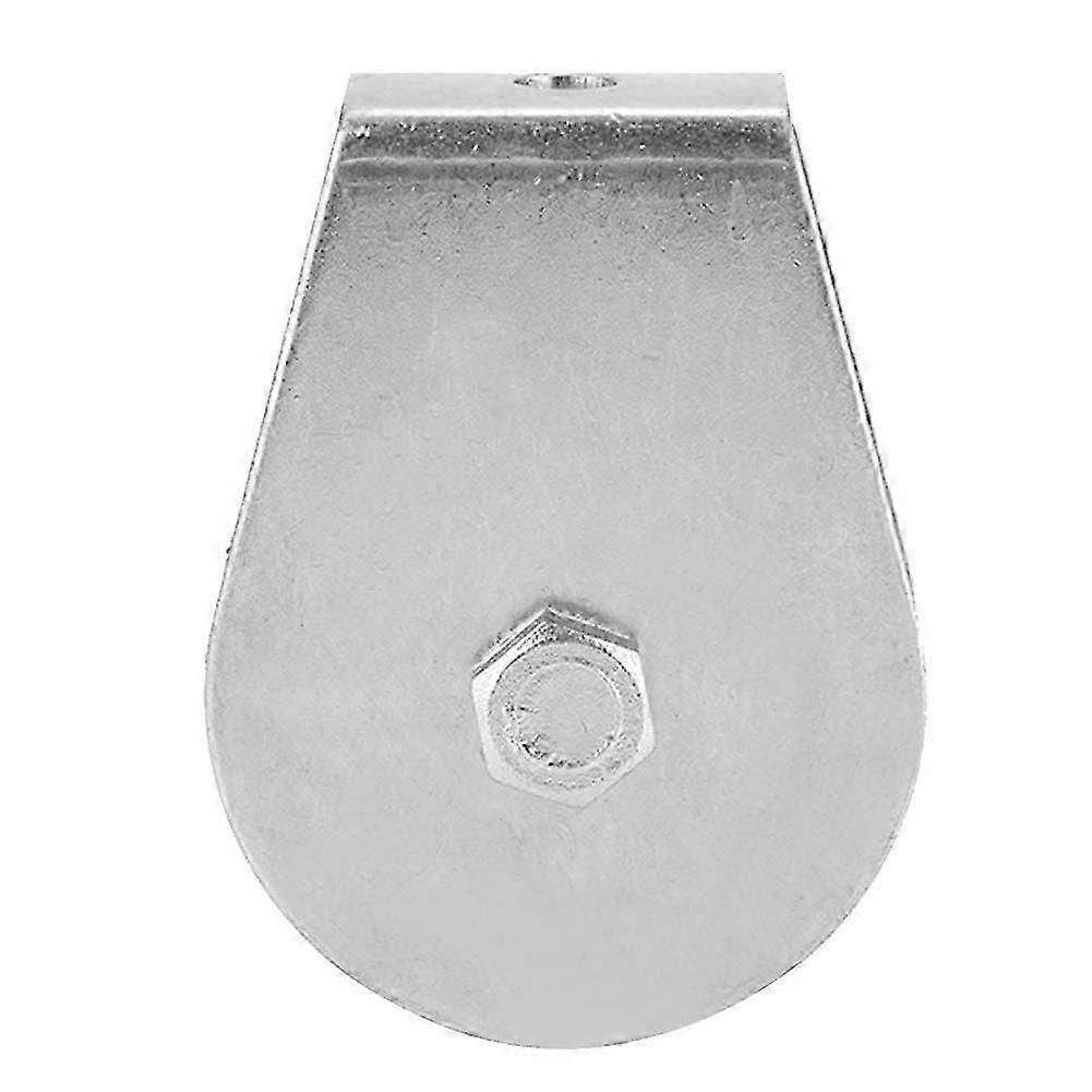 0.3 Tons Loading Single Pulley Block Swivel Pulley Roller Lifting Wheel for Wire Rope (#03)